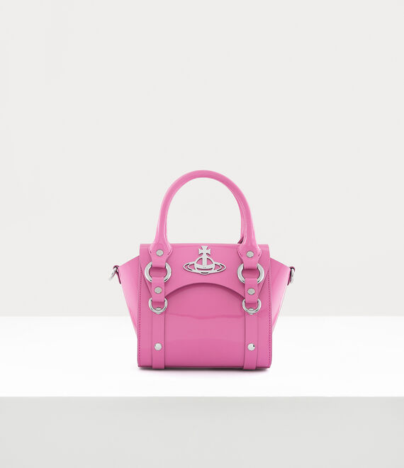 Vivienne Westwood Betty Mini Handbag With Chain in PINK